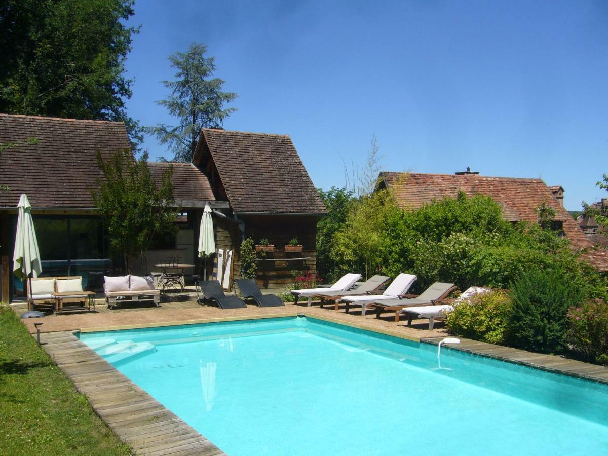 Les Perluetes Hotel Carennac Exterior photo